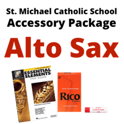 St. Michael Catholic School Alto Sax Band Program Accessory Pkg Only