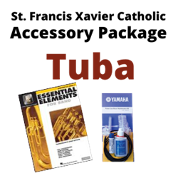 St. Francis Xavier Catholic School Tuba Band Program Accessory Pkg Only