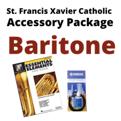 St. Francis Xavier Catholic School Baritone Band Program Accessory Pkg Only