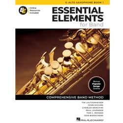 Essential Elements For Band 1- Alto Sax (Revised 2025 Edition)